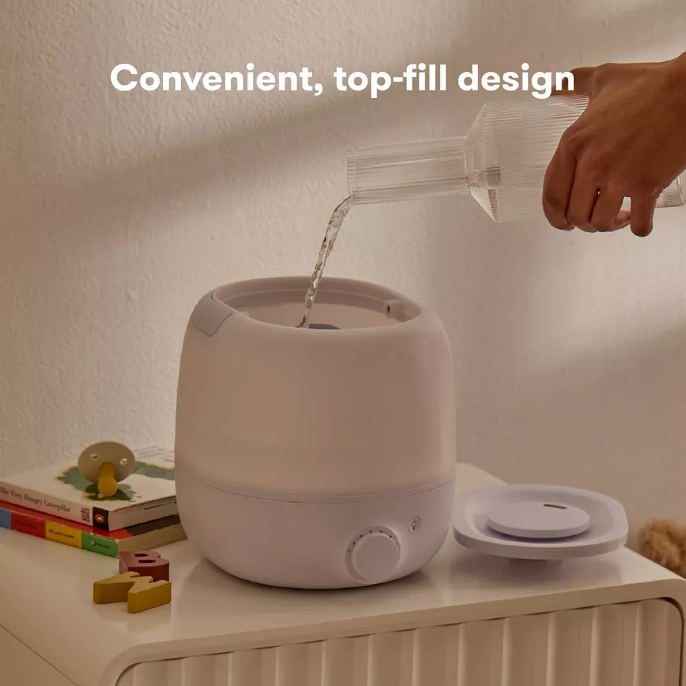 3‑in‑1 Top‑Fill Cool Mist Humidifier with Diffuser and Night Light