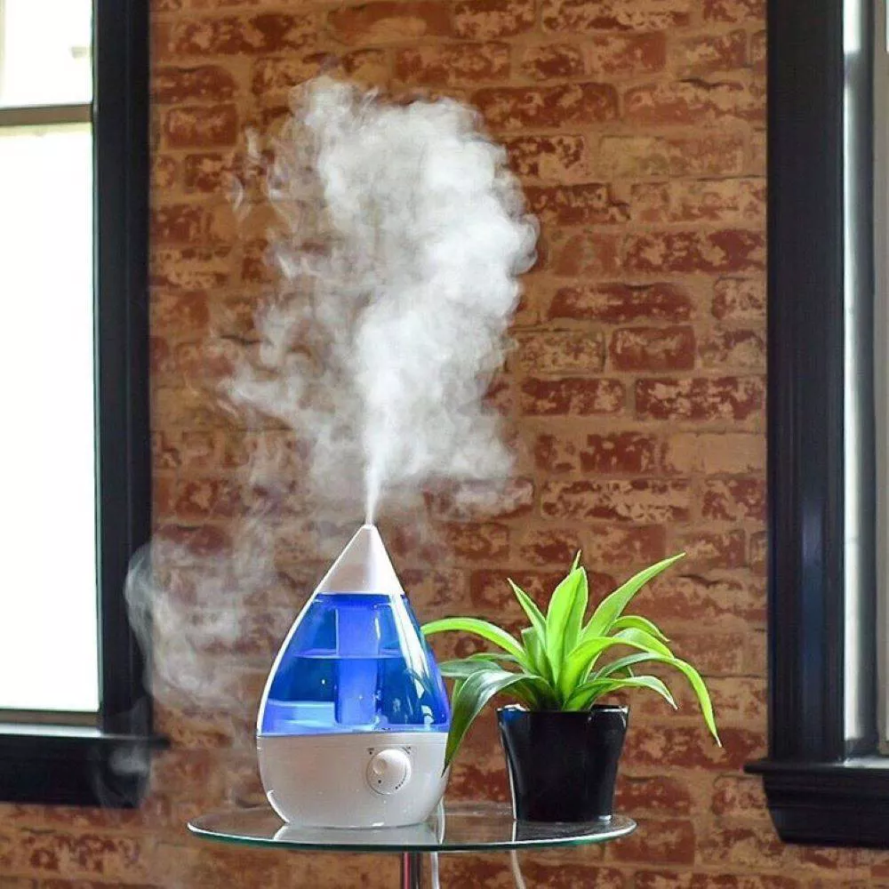 Filter‑Free Drop‑Shaped Ultrasonic Cool Mist Humidifier